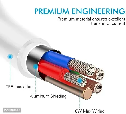 Lightning Cable 5A 1M Pvc Braided Fast Charge High Speed Data Transmission Y229 1 M Lightning Cable-thumb2