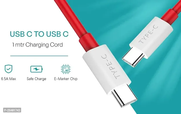 1Meter Pd Charging Cable Type C To Type C 1 M Usb Type C Cable