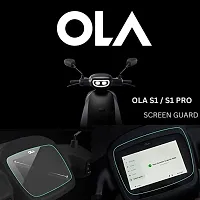 V-ON ENERGY Ola Screen Guard Compatible With Ola S1 / S1 Pro EV Scooter Flexible and Unbreakable | Full Screen Coverage | Clear Finished (Matte)-thumb2