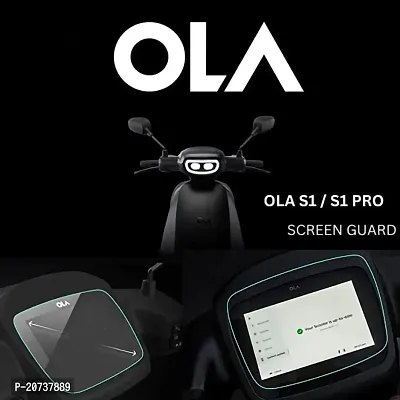 V-ON ENERGY Ola Screen Guard Compatible With Ola S1 / S1 Pro EV Scooter Flexible and Unbreakable | Full Screen Coverage | Clear Finished (Matte)-thumb3