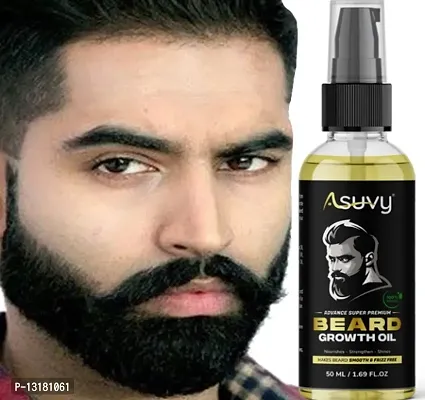 Asuvy 2X Faster World First Choice Beard Growth Formula Hair Oil&nbsp;&nbsp;(50ml)