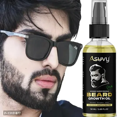 Asuvy Advanced and fast Beard Growth Oil for str-thumb0