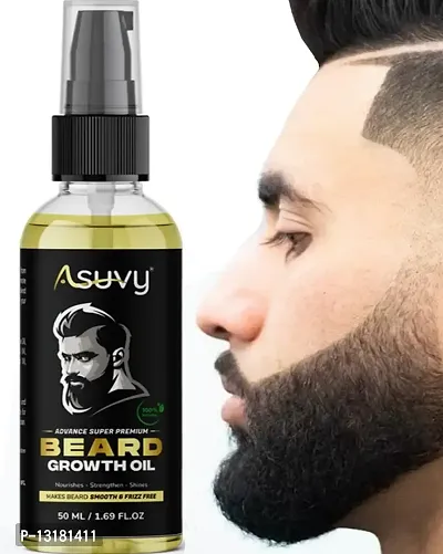 Asuvy Mooch and Beard Hair Growth Oil Hair Oil&nbsp;&nbsp;(50 ml)