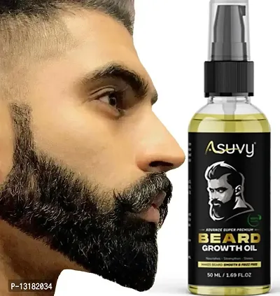 ASUVY Beard and Hair Growth Oil for men for faster beard growth Oil Hair Oil(50ml)