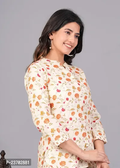 Fancy Rayon Printed Kurta Co-ord Set-thumb2