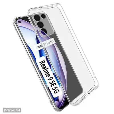 Transparent Bumper Protection Cushioned Edges Crystal Clear Back Cover Case for Realme 9 5G Se Speed Edition-thumb0