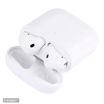 Headphone i-12 White Bluetooth Headset-thumb0