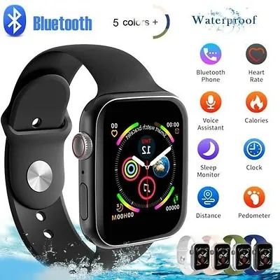 i8 Pro Max Upgraded Full AMOLED Display SpO2 Touch Screen Bluetooth Smartwatch