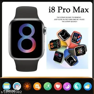 i8 Pro Max Upgraded Full AMOLED Display SpO2 Touch Screen Bluetooth Smartwatch-thumb5