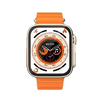 ACHERON Ultra Series 8 Smart Watch for AndroidiOS for Men  Women with Bluetooth Calling, Heart Rate, Sports Mode, Sleep Monitoring, IP68 Waterproof t800 Ultra Smart Watch (Alpine Orange Watch)-thumb3