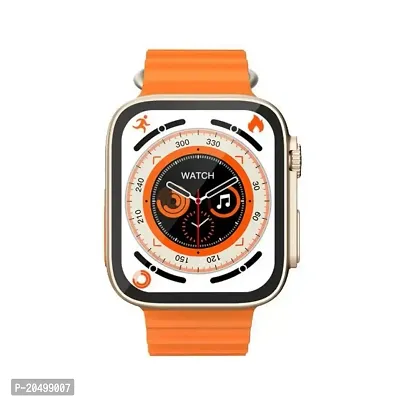 ACHERON Ultra Series 8 Smart Watch for AndroidiOS for Men  Women with Bluetooth Calling, Heart Rate, Sports Mode, Sleep Monitoring, IP68 Waterproof t800 Ultra Smart Watch (Alpine Orange Watch)-thumb4