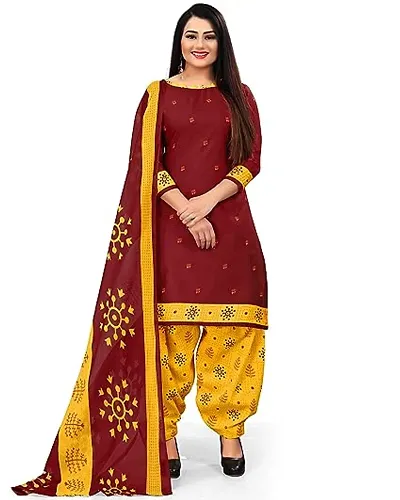 Rajnandini Dress Material with Dupatta