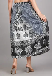 CHAKKAR Women's Printed Polyester Skirt-thumb3