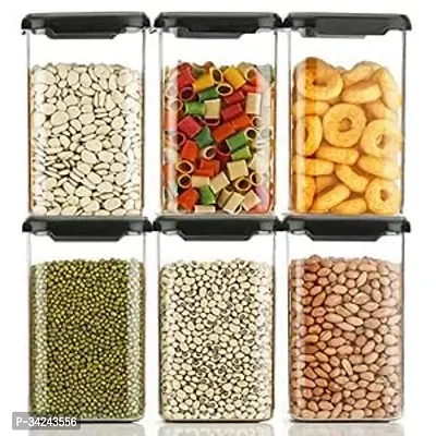 4 Compartment Storage Snack Platters Airtight With Lid Snackle Box Refrigerator Storage Box Fresh keeping Fruit Boxes for Snack Fruit Veggie Candies pack of 6-thumb0