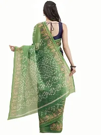 Women Stylish Art Silk Self Pattern Saree with Blouse piece-thumb1