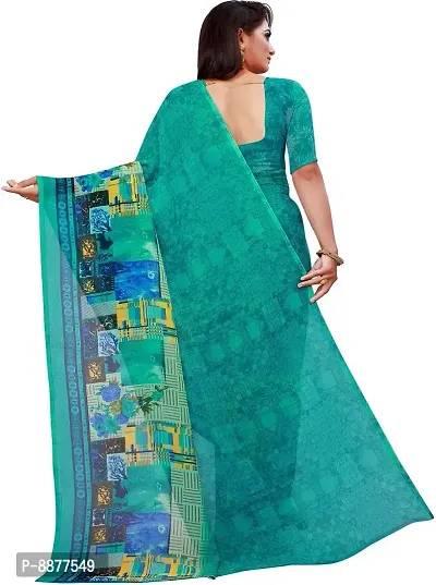 Stylish Fancy Georgette Daily Wear Printed Saree With Blouse Piece For Women Pack Of 3-thumb3