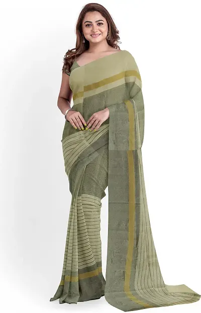 Alluring Cotton Silk Saree with Blouse piece 