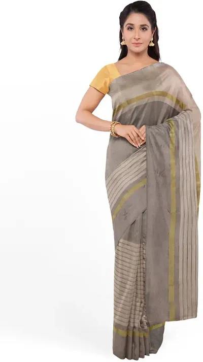 Elegant Cotton Silk Saree with Blouse piece 