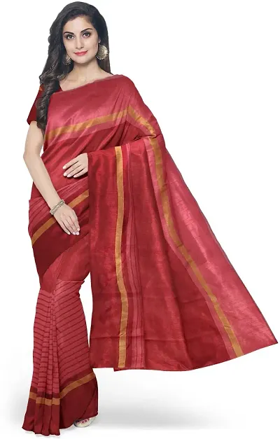 Women Stylish Silk Saree with Blouse piece