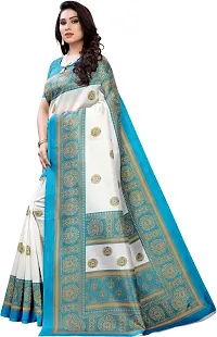 Stylish Fancy Art Silk Mysore Silk Solid Saree With Blouse Piece For Women-thumb1