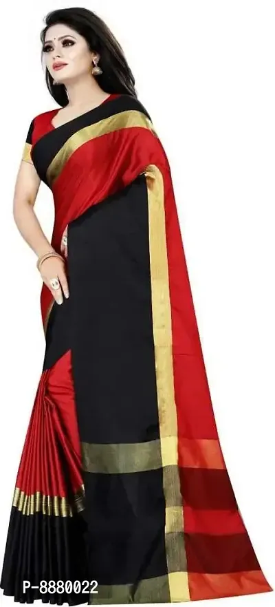 Stylish Fancy Art Silk Bollywood Solid Saree With Blouse Piece For Women-thumb0