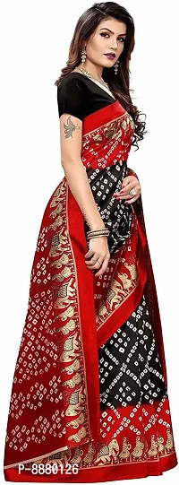 Stylish Fancy Art Silk Bollywood Printed Saree With Blouse Piece For Women-thumb5