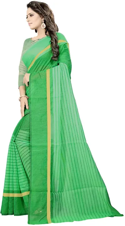 Elegant Art Silk Saree with Blouse piece 