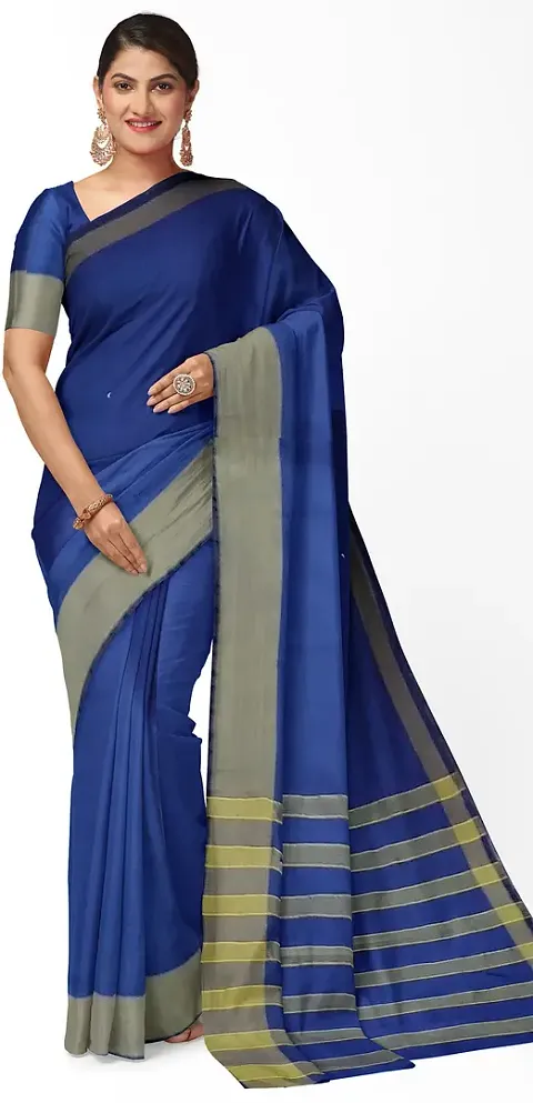  Cotton Silk Saree with Blouse piece 