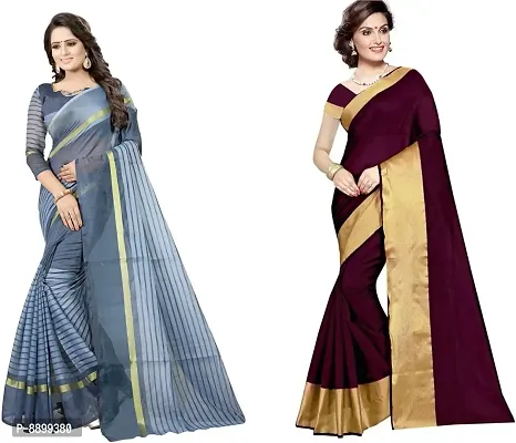 Women Beautiful Georgette Saree with Blouse piece-thumb0