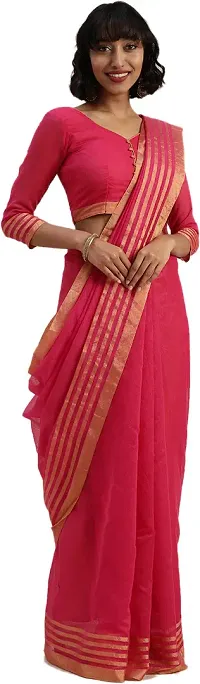 Stylish Fancy Art Silk Saree With Blouse Piece For Women