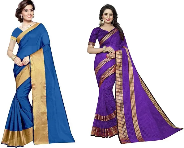 Attractive Georgette Saree with Blouse piece 