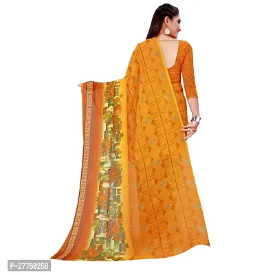 Stylish Georgette Multicoloured Printed Saree With Blouse Piece For Women Pack Of 2-thumb5