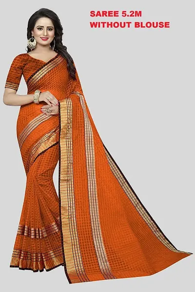 Women Stylish Art Silk Saree without Blouse piece