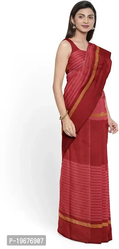 Women Stylish Cotton Silk Printed Saree with Blouse piece