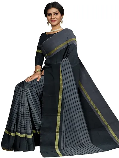 Alluring Cotton Silk Saree with Blouse piece 