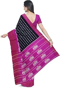 Women Stylish Art Silk Printed Saree with Blouse piece-thumb2