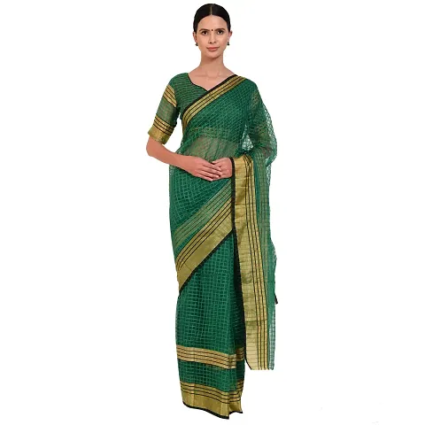 Stylish Art Silk Saree With Blouse Piece For Women