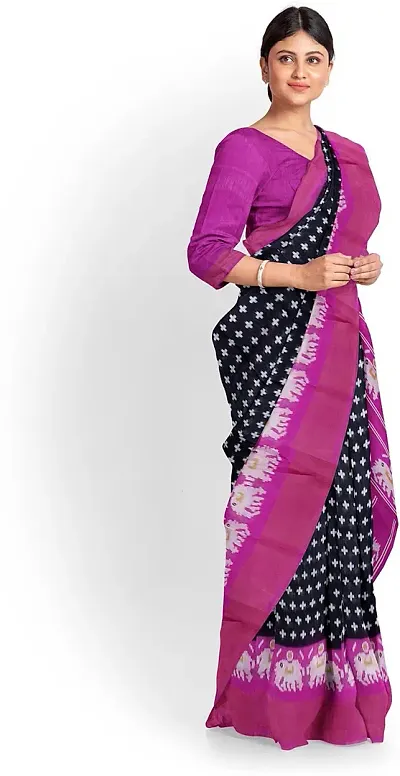 Beautiful Art Silk Saree with Blouse piece