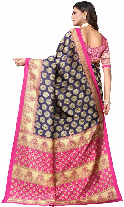 Best Selling Net Saree with Blouse piece 
