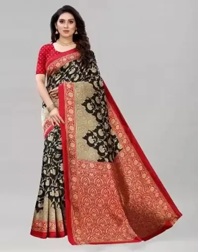 Hot Selling Cotton Silk Saree with Blouse piece 