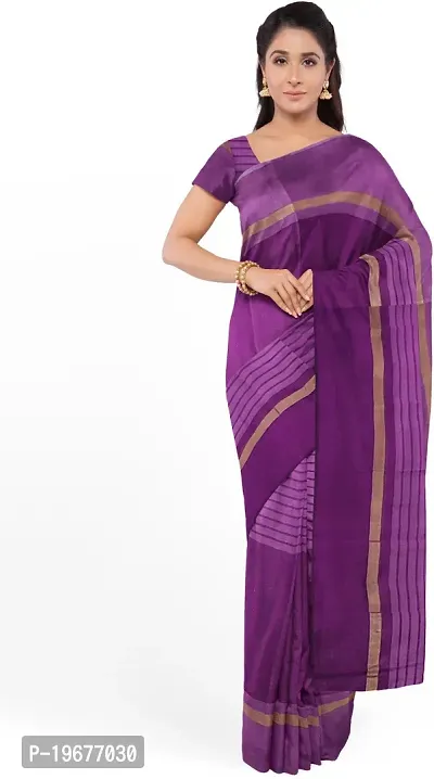 Women Stylish Cotton Silk Printed Saree with Blouse piece