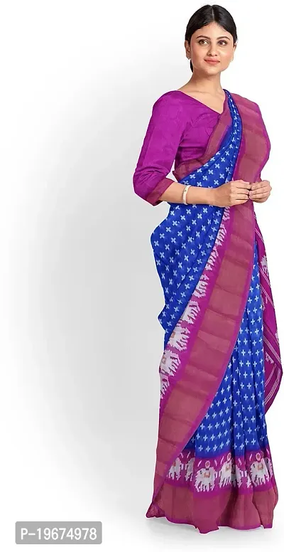 Women Stylish Art Silk Printed Saree with Blouse piece