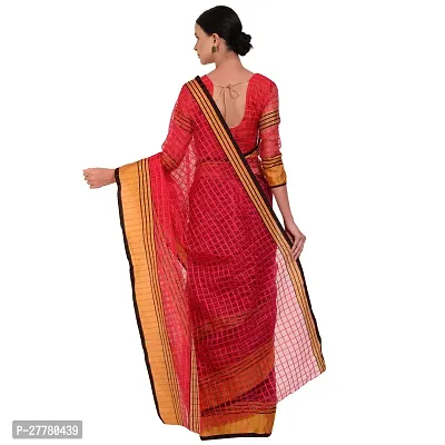 Stylish Art Silk Pink Printed Saree With Blouse Piece For Women-thumb2