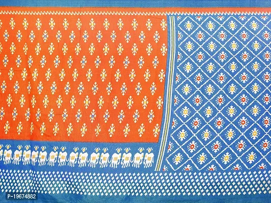 Women Stylish Art Silk Self Pattern Saree with Blouse piece-thumb5