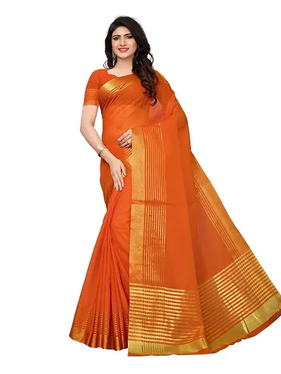 Stylish Silk Saree with Blouse piece For Women