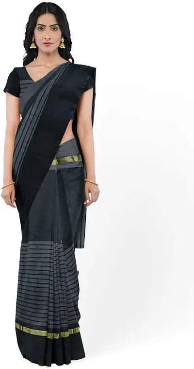  Cotton Silk Saree with Blouse piece 