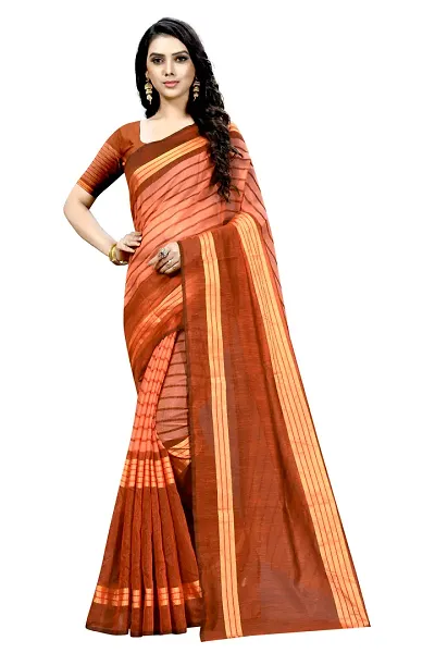 Elegant Silk Saree with Blouse piece For Women