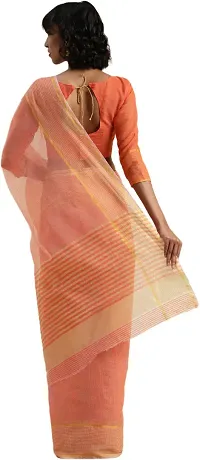 Women Stylish Art Silk Printed Saree with Blouse piece-thumb1