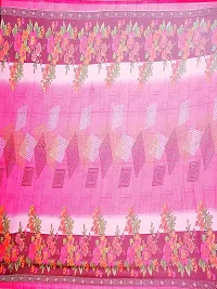 Stylish Pink georgette Sarees For Women-thumb3