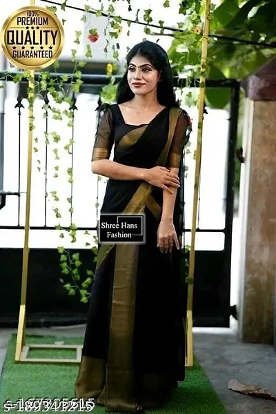 Best Selling Chiffon Saree with Blouse piece 